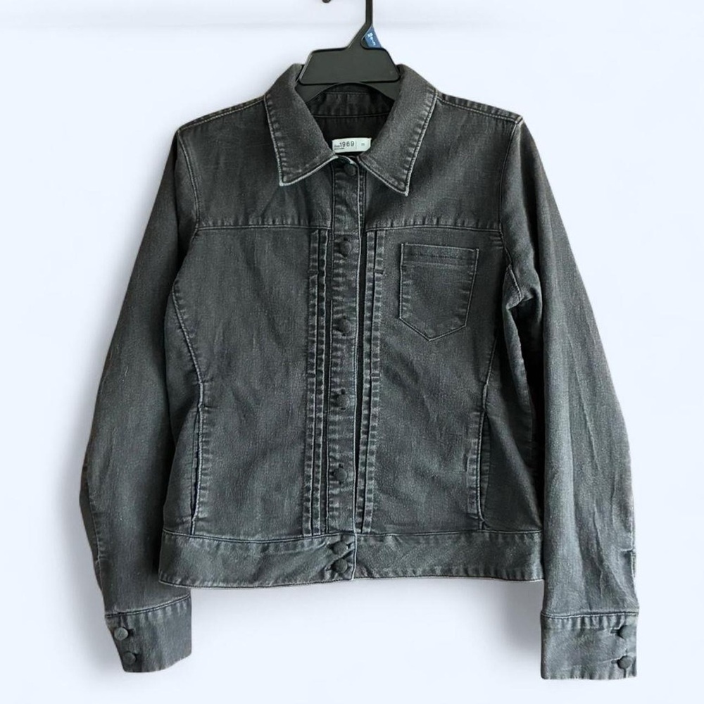 Gap black denim jacket